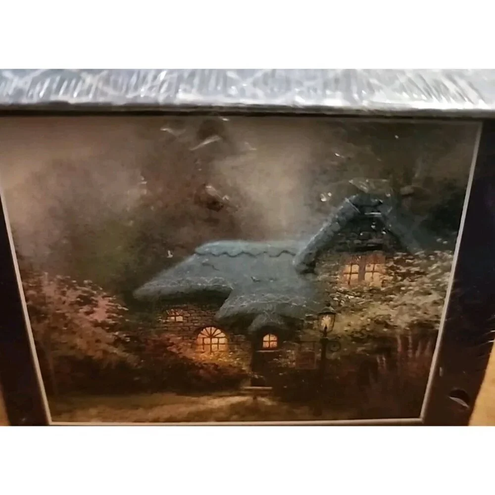 Thomas Kinkade Miniature Jigsaw Puzzle Painter of Light 100 Pc Heathers Hutch